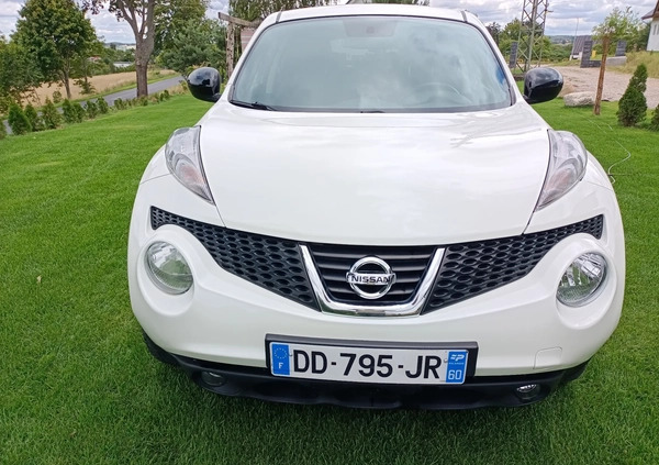 Nissan Juke cena 36500 przebieg: 163000, rok produkcji 2014 z Bytów małe 106